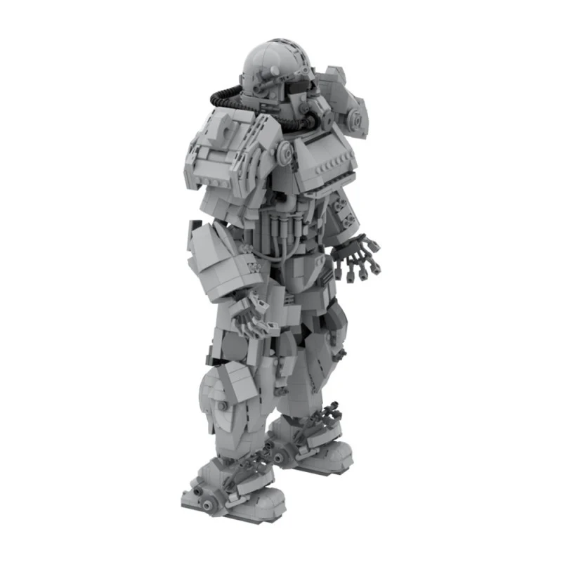 (Gobricks version) 1699pcs MOC T-60 Powered Combat Infantry Armor LEGO Compatible - Image 3