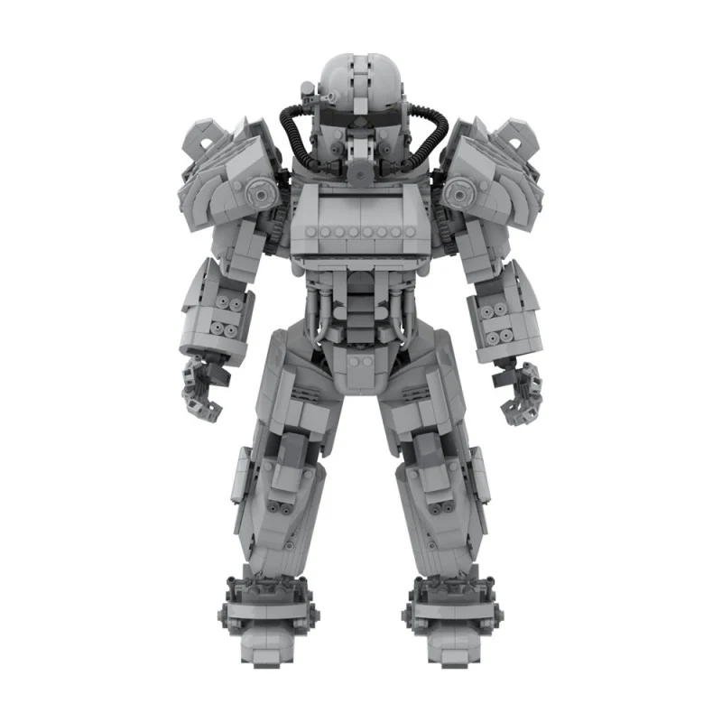 (Gobricks version) 1699pcs MOC T-60 Powered Combat Infantry Armor LEGO Compatible - Image 4