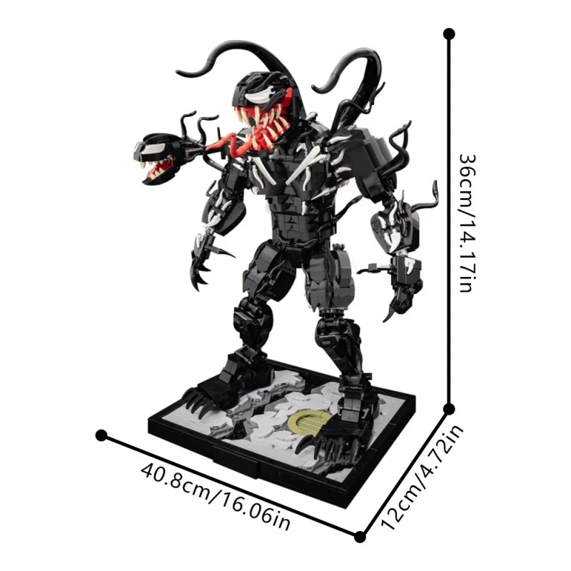 (Gobricks version) 1713pcs MOC Venom LEGO Compatible - Image 5