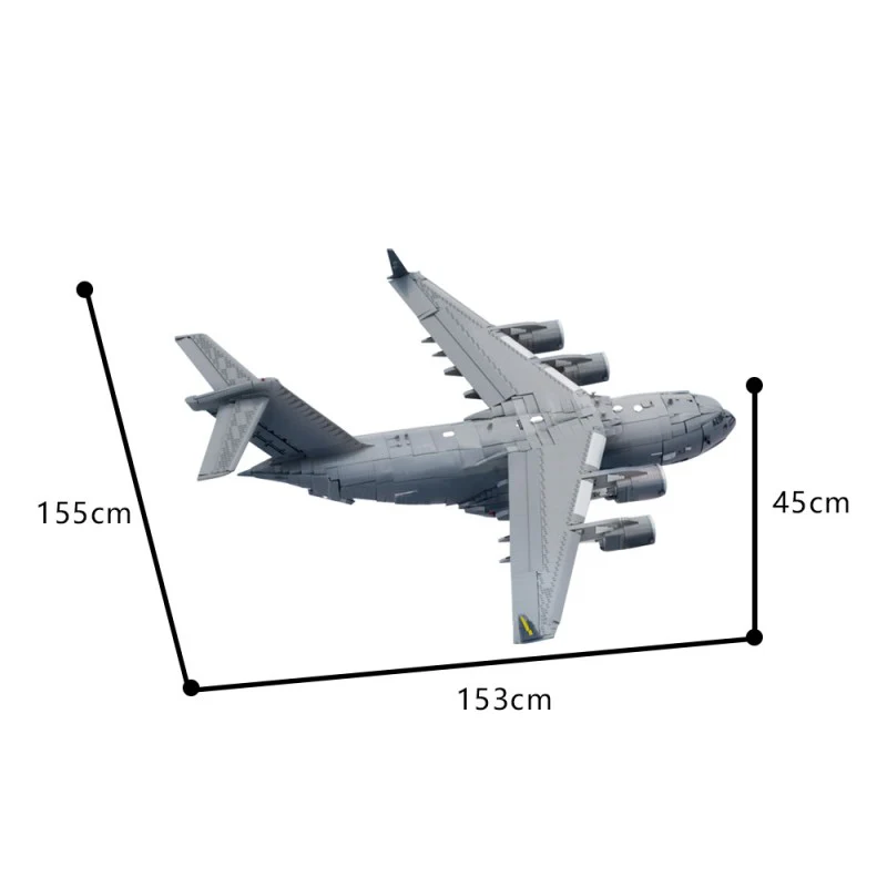 (Gobricks version) 17312pcs MOC Boeing C-17 Globemaster III LEGO Compatible - Image 4