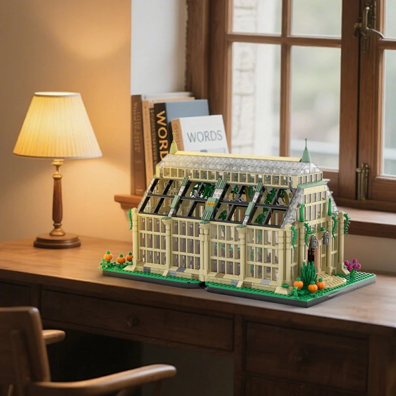 (Gobricks version) 1754pcs MOC Herbology Greenhouse - Image 12