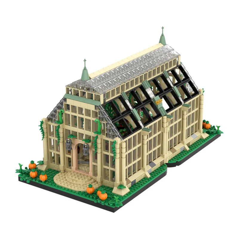 (Gobricks version) 1754pcs MOC Herbology Greenhouse - Image 2