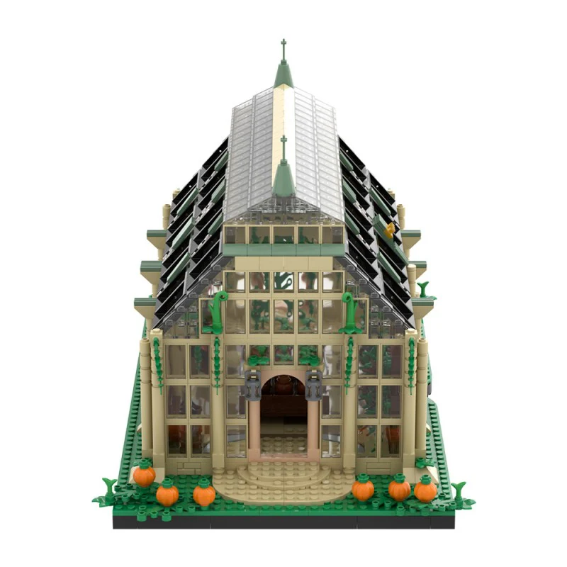 (Gobricks version) 1754pcs MOC Herbology Greenhouse - Image 3