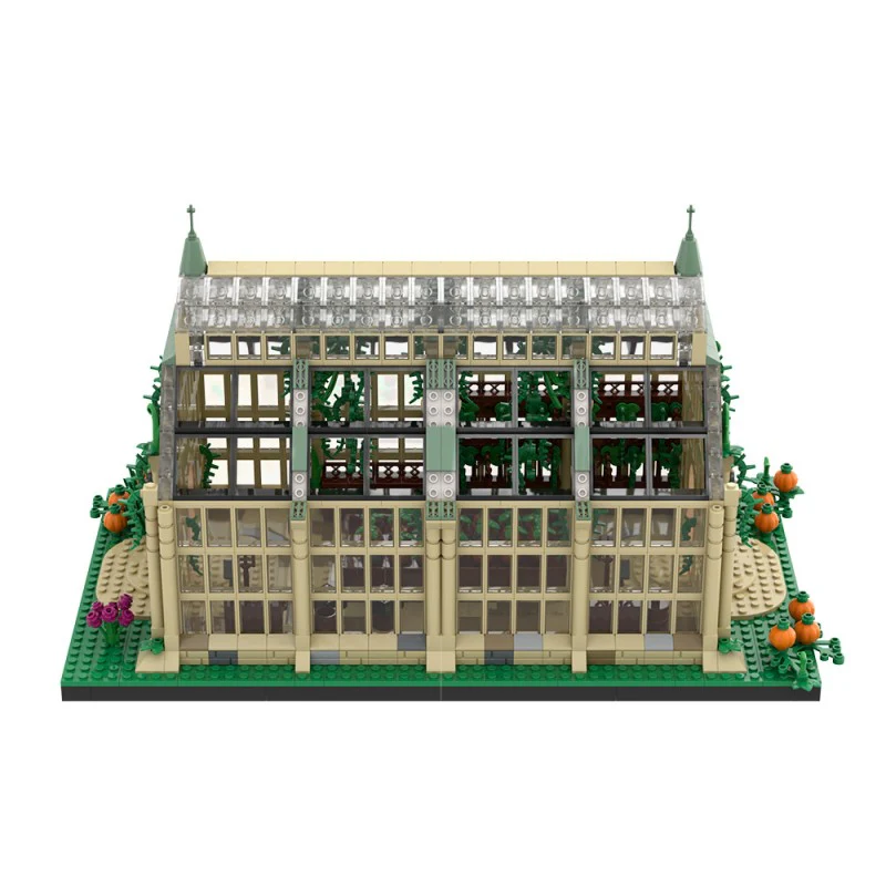 (Gobricks version) 1754pcs MOC Herbology Greenhouse - Image 4