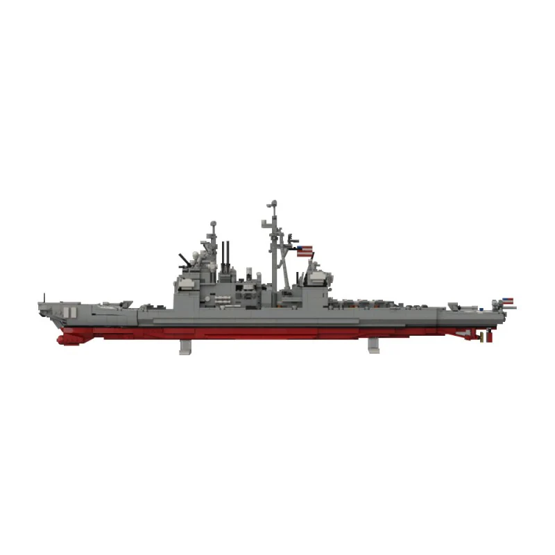 (Gobricks version) 1756pcs MOC-212474 Ticonderoga - CG-72 USS Vella Gulf - Image 2