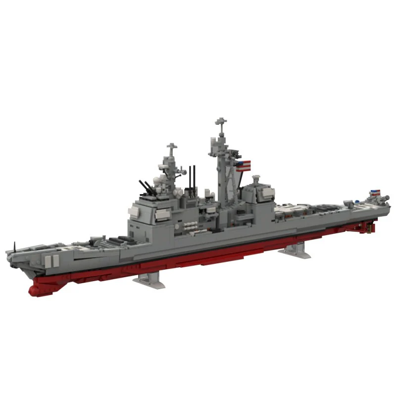 (Gobricks version) 1756pcs MOC-212474 Ticonderoga - CG-72 USS Vella Gulf - Image 3