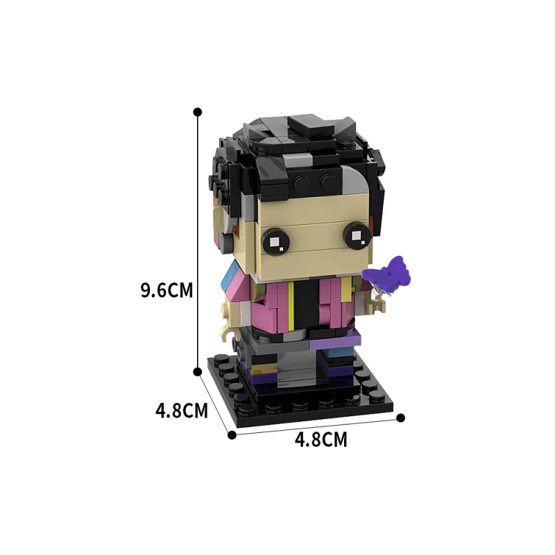 (Gobricks version) 175pcs MOC VALORANT Clove LEGO Compatible - Image 3