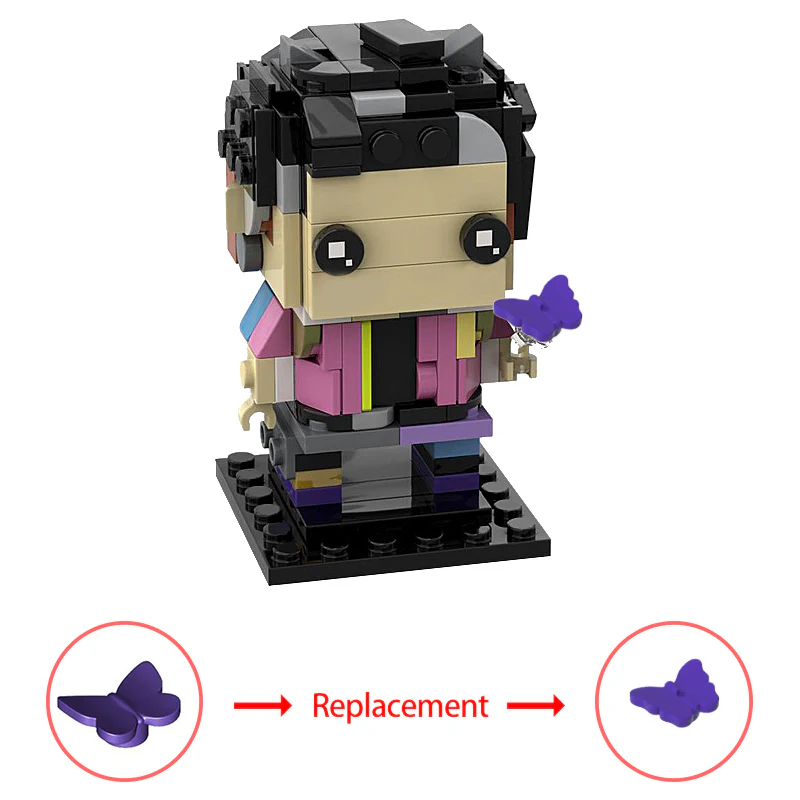 (Gobricks version) 175pcs MOC VALORANT Clove LEGO Compatible - Image 4