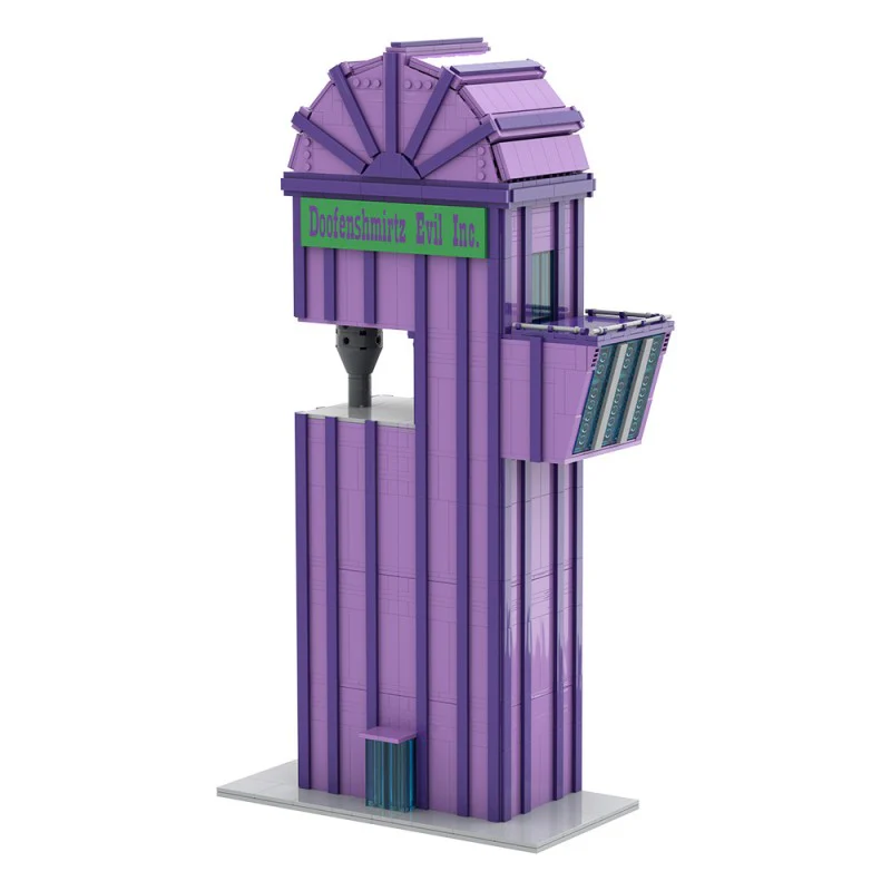 (Gobricks version) 1778pcs MOC Doofenshmirtz Evil Incorporated - Image 3