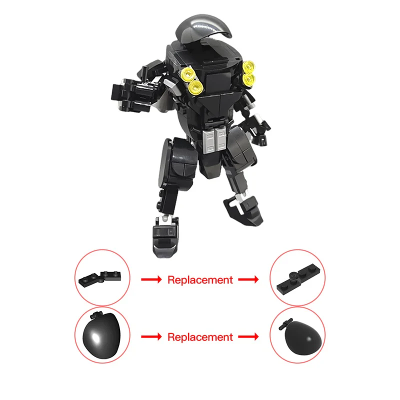(Gobricks version) 177pcs MOC X-3 Infiltration Suit LEGO Compatible - Image 7