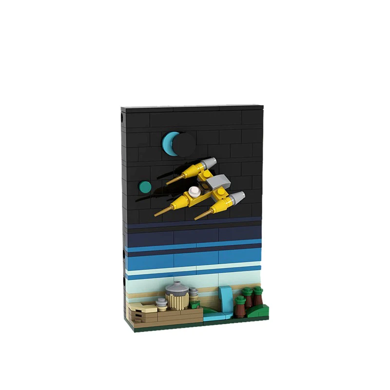 (Gobricks version) 181pcs MOC Postcard from Naboo LEGO Compatible - Image 2