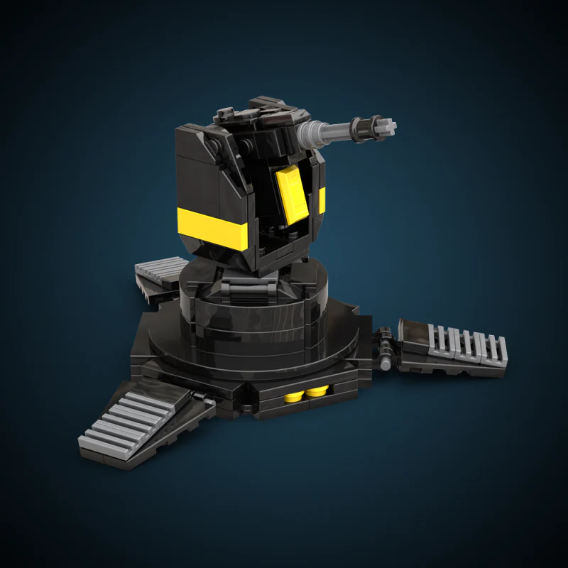 (Gobricks version) 182pcs MOC-205619 A/G-16 Gatling Sentry, Helldivers 2 - Image 11