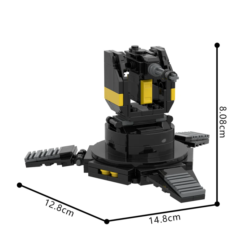 (Gobricks version) 182pcs MOC-205619 A/G-16 Gatling Sentry, Helldivers 2 - Image 6