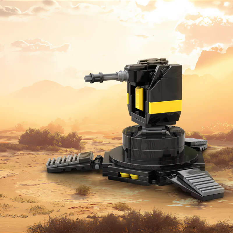 (Gobricks version) 182pcs MOC-205619 A/G-16 Gatling Sentry, Helldivers 2 - Image 9