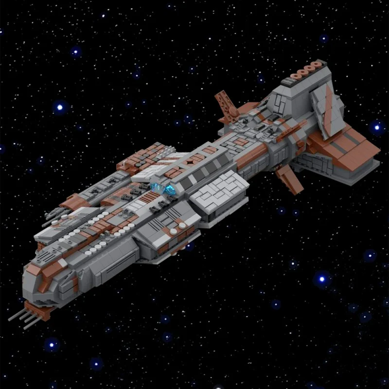 (Gobricks version) 1841pcs MOC-126952 Lantean Aurora-class - Image 6