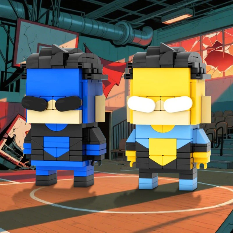 (Gobricks version) 185pcs MOC-176363 Invincible Brickheadz LEGO MOC - Amazon Prime Video Invincible - Image 10