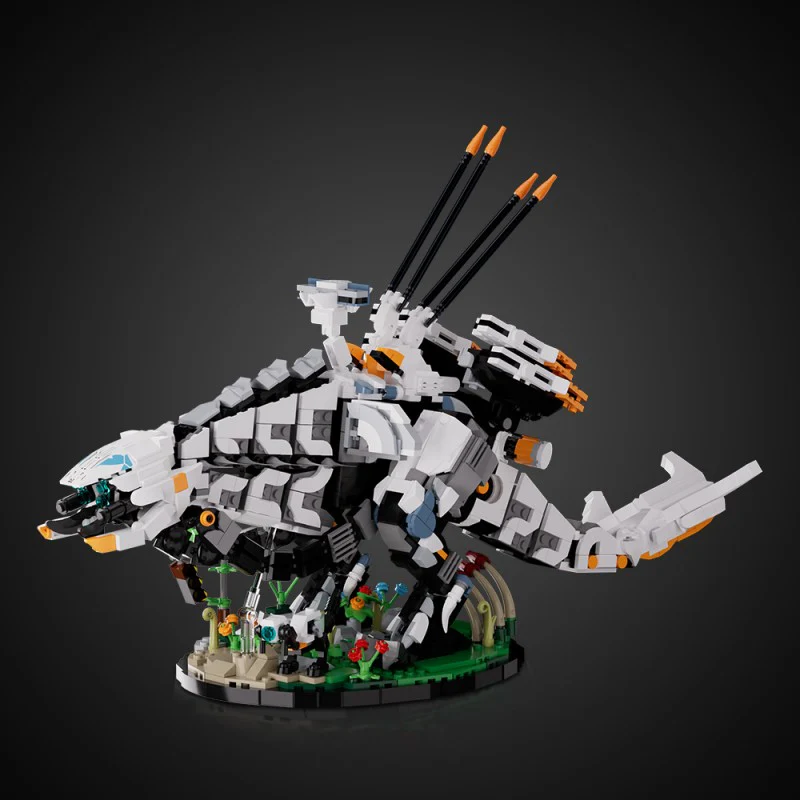 (Gobricks version) 1869pcs MOC Horizon Zero Dawn - Thunder Fang - Image 9