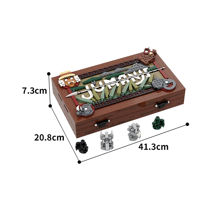 (Gobricks version) 1887pcs MOC Jumanji Board Game LEGO Compatible - Image 10