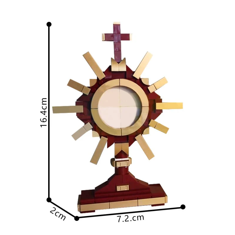(Gobricks version) 188pcs MOC-218086 Monstrance - Image 3