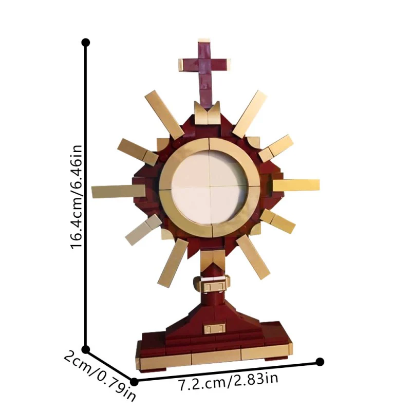 (Gobricks version) 188pcs MOC-218086 Monstrance - Image 4