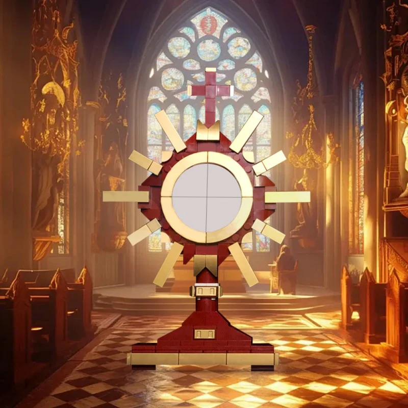 (Gobricks version) 188pcs MOC-218086 Monstrance - Image 5