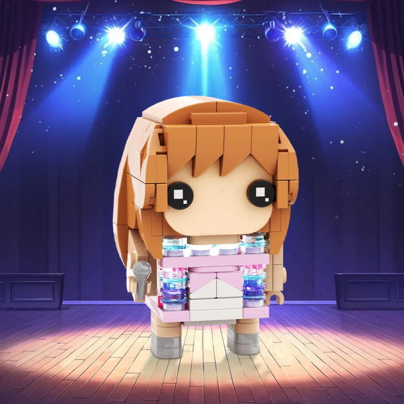 (Gobricks version) 189pcs MOC Taylor Swift Blockhead Style 1 - Image 11