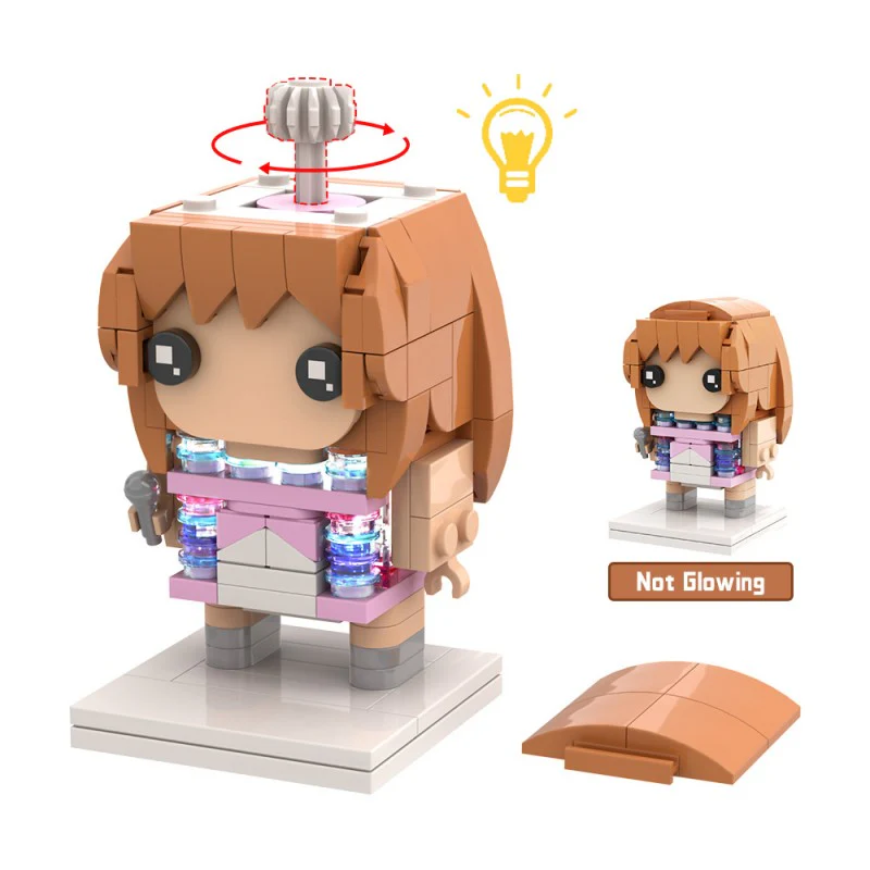 (Gobricks version) 189pcs MOC Taylor Swift Blockhead Style 1 - Image 4