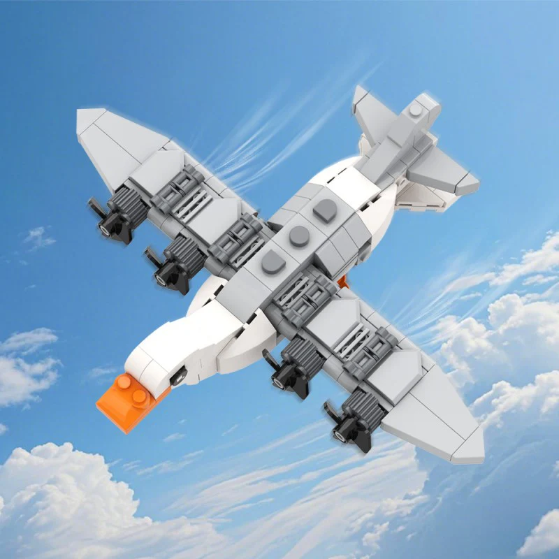 (Gobricks version) 190pcs MOC AI Brain Decaying Animals Goose LEGO Compatible - Image 9