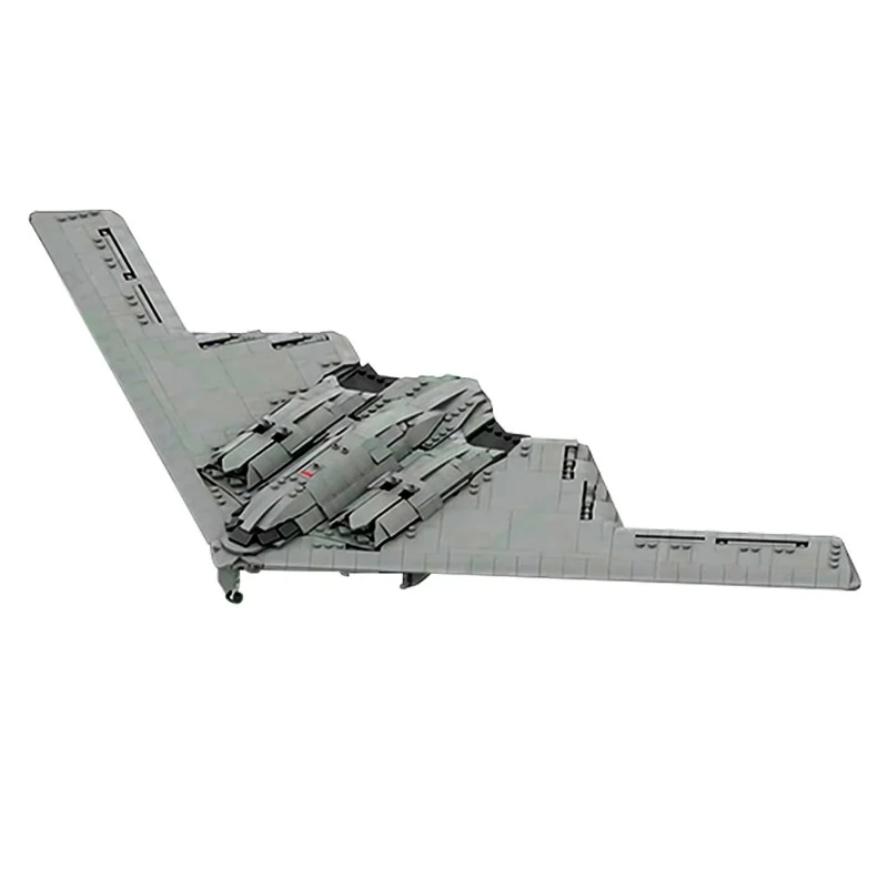 (Gobricks version) 1913pcs MOC B-2 Spirit Stealth Bomber 1:70 Scale LEGO Compatible - Image 2
