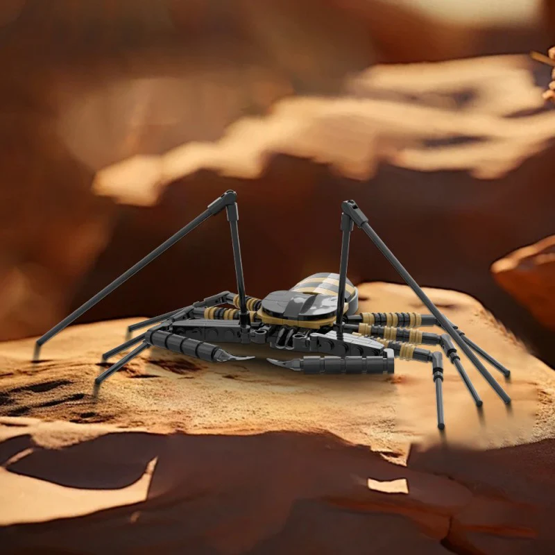 (Gobricks version) 194pcs MOC-210098 Tailless Whip Scorpion (Amblypygi Order) - Image 10