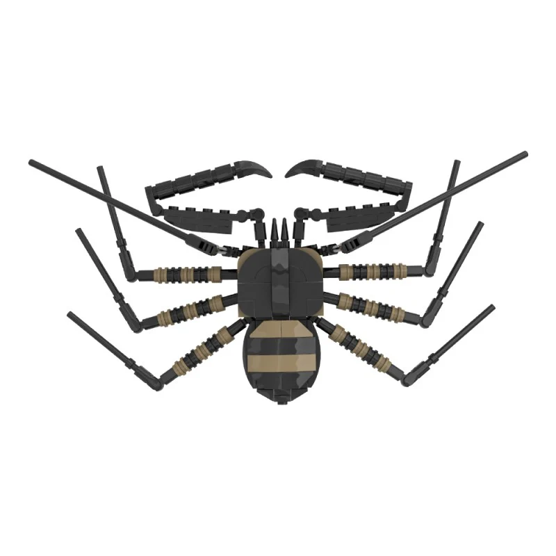 (Gobricks version) 194pcs MOC-210098 Tailless Whip Scorpion (Amblypygi Order) - Image 4