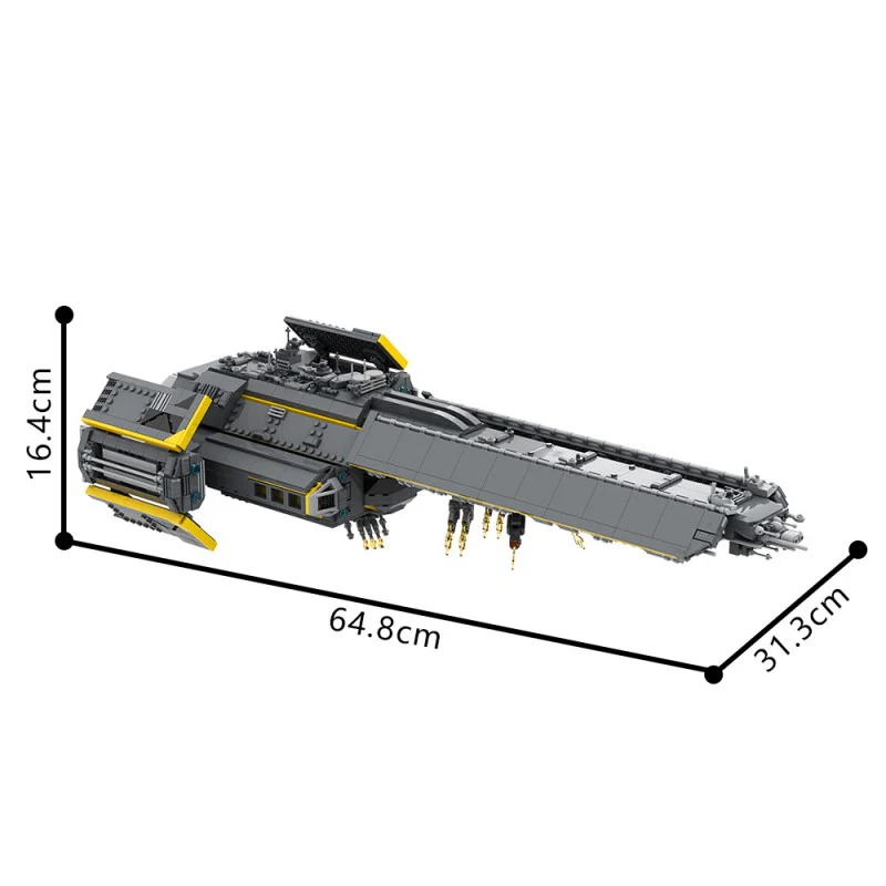 (Gobricks version) 1955pcs MOC Helldivers Destroyer - Image 6