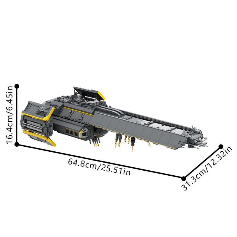 (Gobricks version) 1955pcs MOC Helldivers Destroyer - Image 7