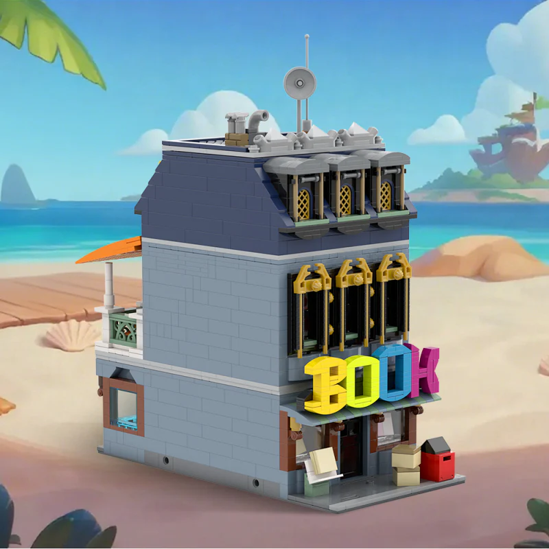 (Gobricks version) 1975pcs MOC Little Bookshop - Image 10