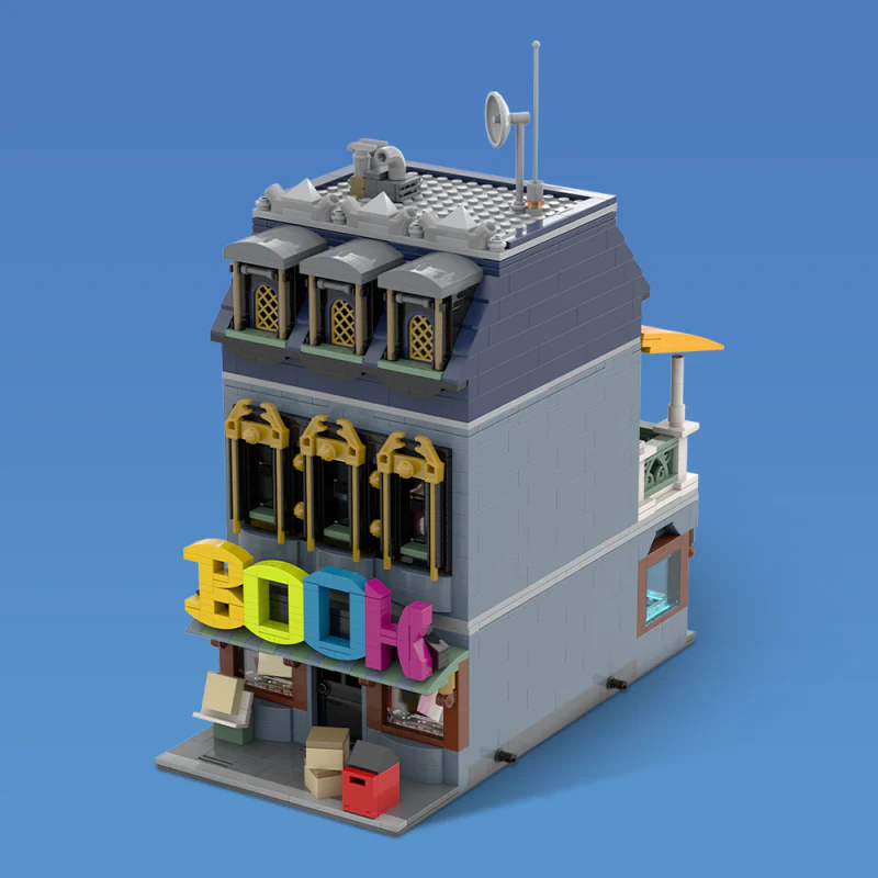 (Gobricks version) 1975pcs MOC Little Bookshop - Image 11