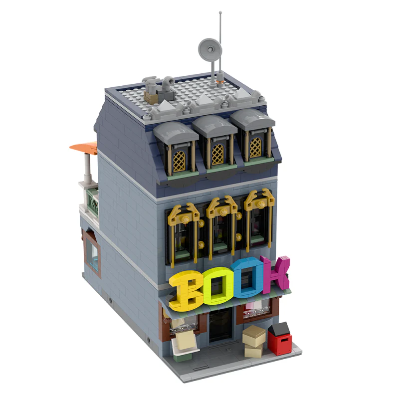 (Gobricks version) 1975pcs MOC Little Bookshop - Image 2