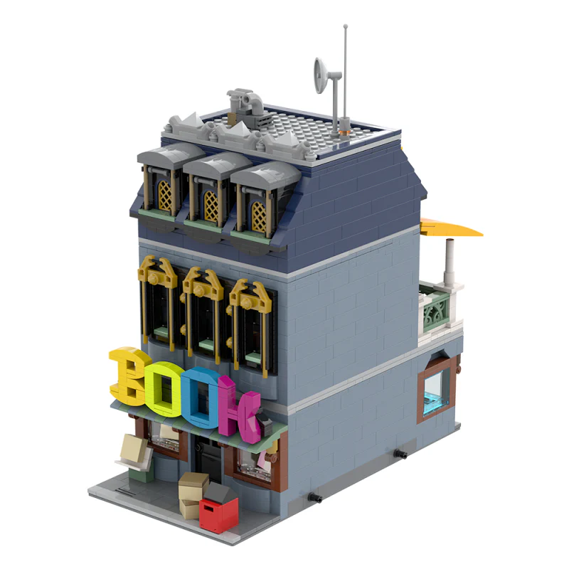 (Gobricks version) 1975pcs MOC Little Bookshop - Image 4
