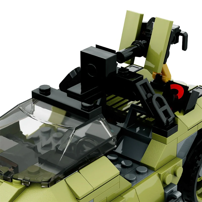 (Gobricks version) 200pcs+ MOC M12 Warthog LEGO Compatible - Image 2