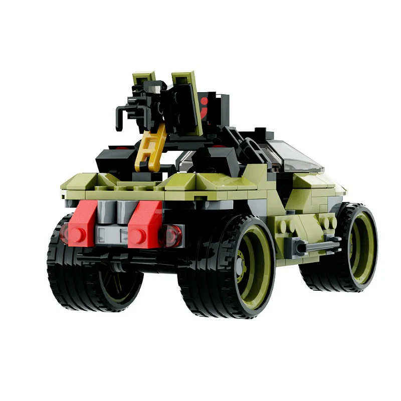 (Gobricks version) 200pcs+ MOC M12 Warthog LEGO Compatible - Image 4