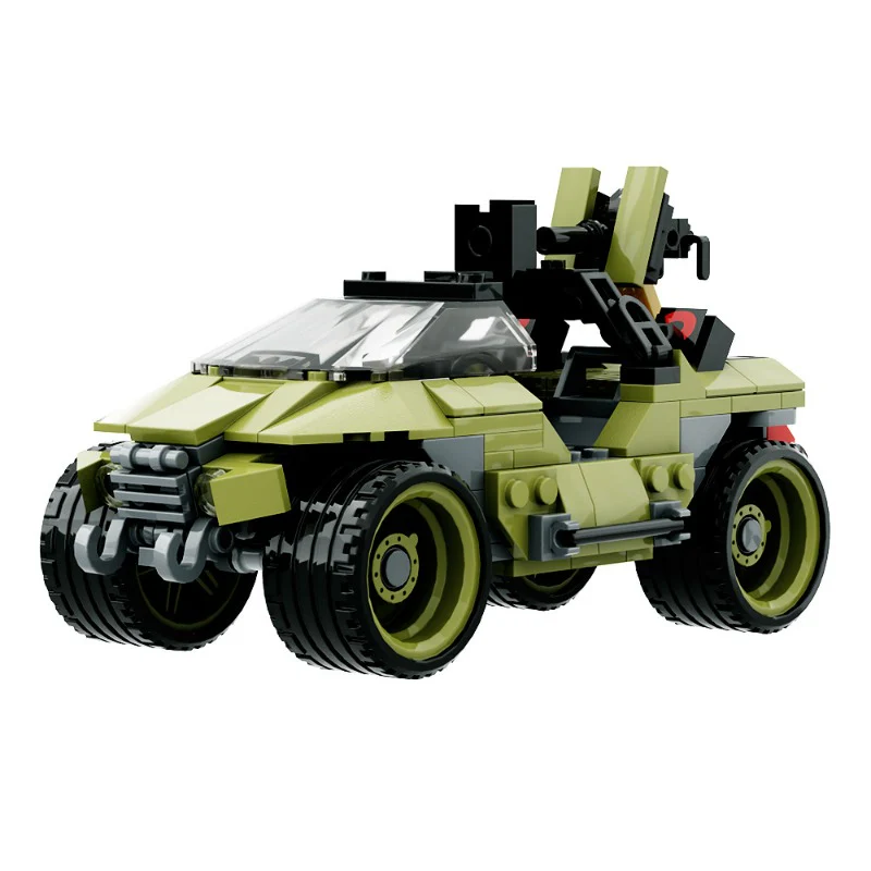 (Gobricks version) 200pcs+ MOC M12 Warthog LEGO Compatible - Image 5