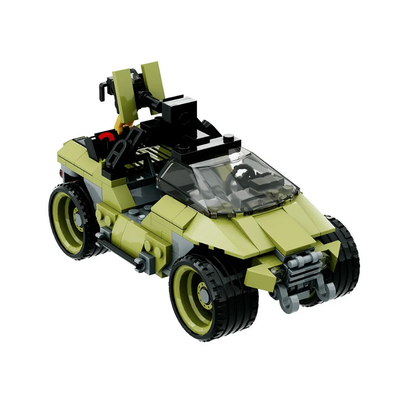 (Gobricks version) 200pcs+ MOC M12 Warthog LEGO Compatible - Image 6