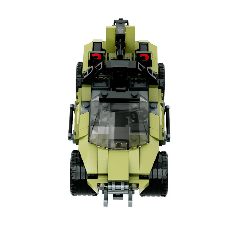 (Gobricks version) 200pcs+ MOC M12 Warthog LEGO Compatible - Image 7