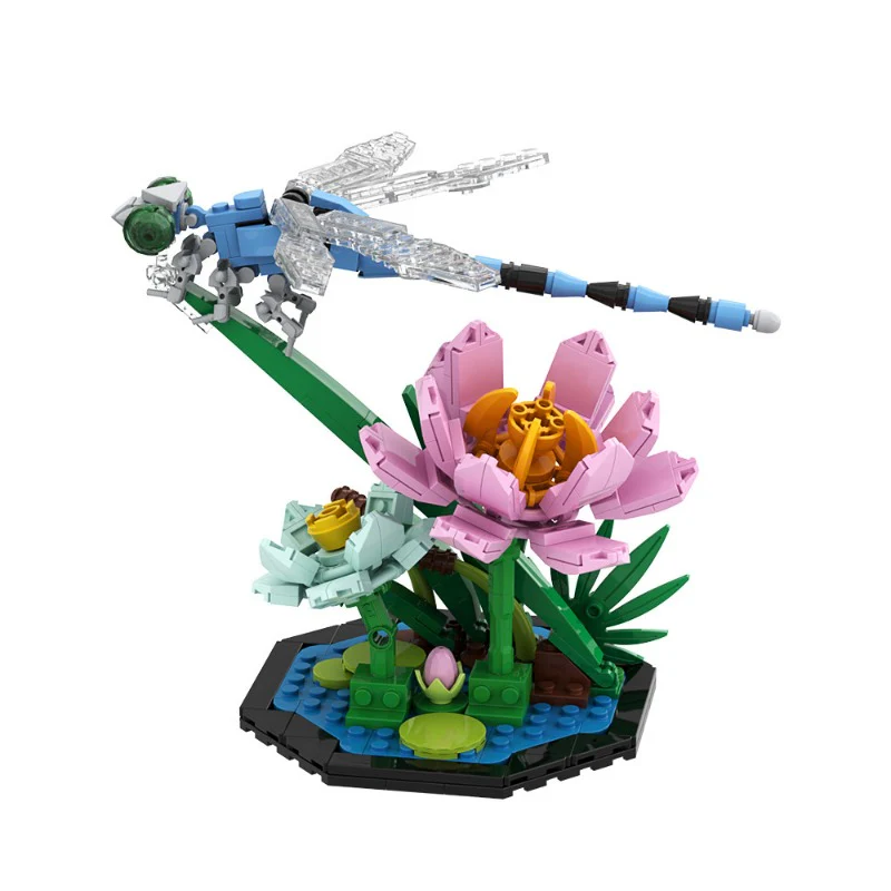 (Gobricks version) 200pcs+ MOC Bee Butterfly Dragonfly Animal Series LEGO Compatible - Image 10