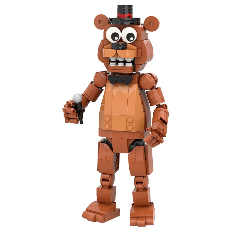 (Gobricks version) 200pcs+ MOC Freddy Krueger LEGO Compatible - Image 2