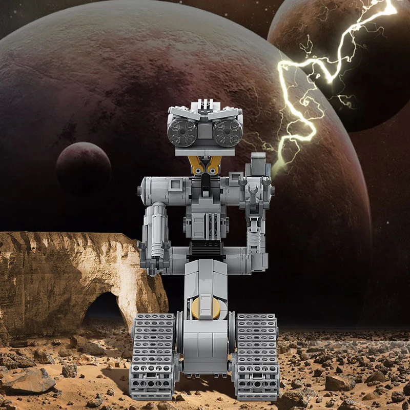 (Gobricks version) 200pcs+ MOC Model of Thunderbolt 5 Robot LEGO Compatible - Image 2