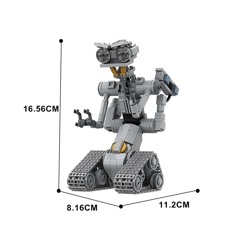 (Gobricks version) 200pcs+ MOC Model of Thunderbolt 5 Robot LEGO Compatible - Image 5