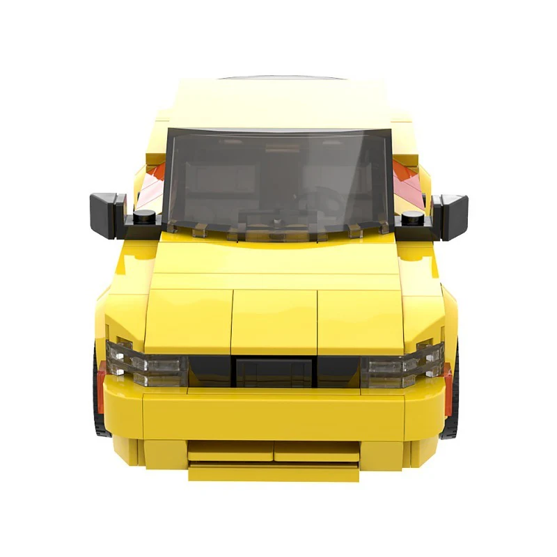 (Gobricks version) 200pcs+ MOC Sauls Little Yellow Car LEGO Compatible - Image 7