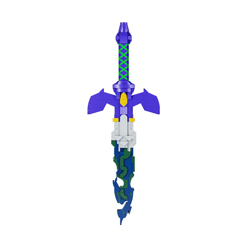 (Gobricks version) 200pcs+ MOC The Legend of Zelda Broken Sword - Image 2