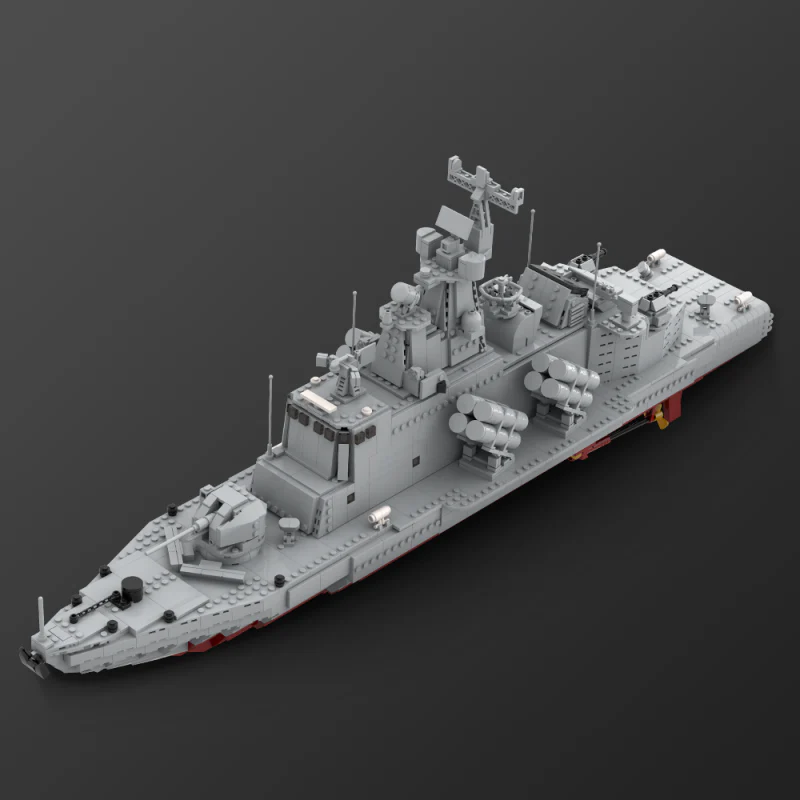 (Gobricks version) 2035pcs MOC Molniya-class missile boat - Image 11