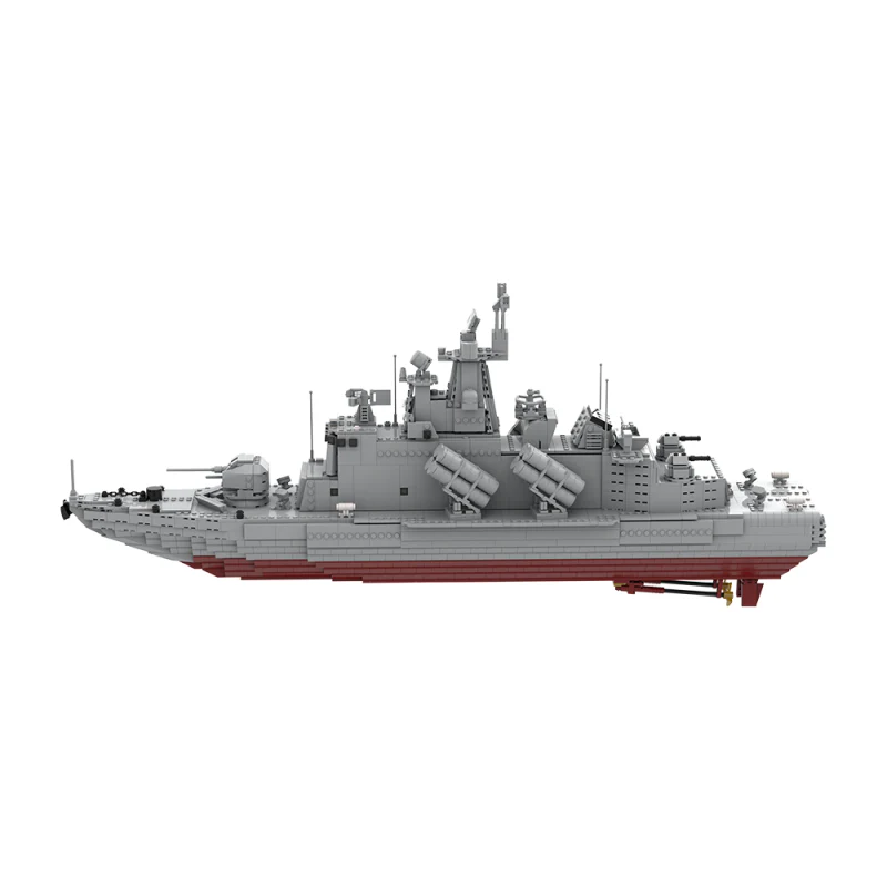 (Gobricks version) 2035pcs MOC Molniya-class missile boat - Image 2